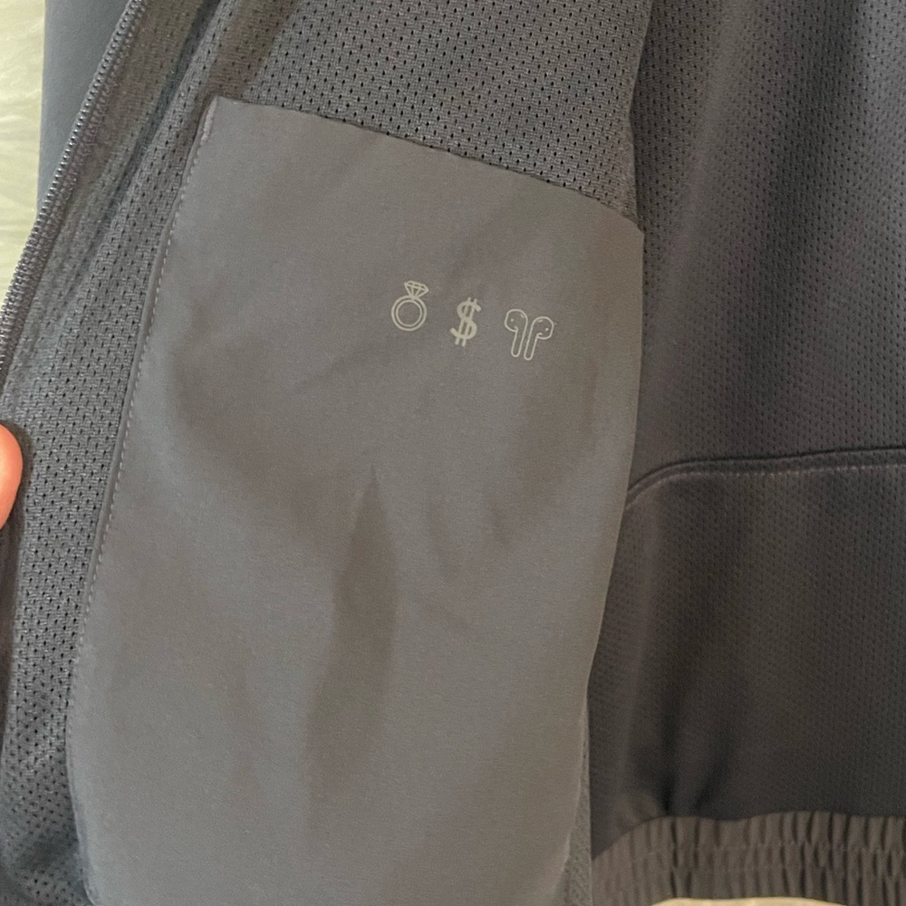 Figs Black Zip-Up Medical Jacket - Picture 7 of 13
